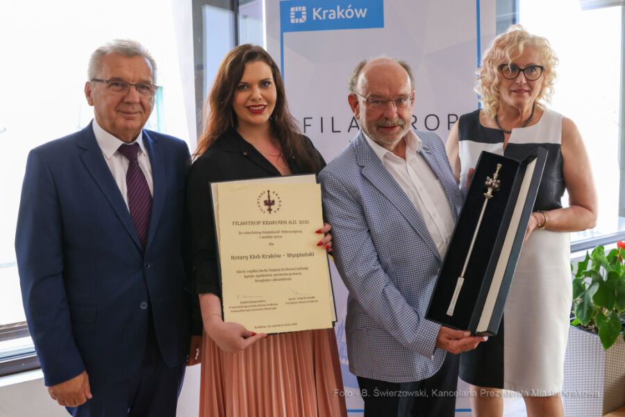 Filantrop Krakowa 2021, Majchrowski, Gala, Komarewicz